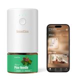 SenseFlow Smart Wi-Fi SF101S Pro diffuser voor etherische oliën, ultrasoon, waterloos, 100% plantaardig, aromatherapie, 120 dagen, voor thuis, hotel en studio tot 100 m², dennennaald