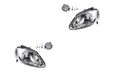 Netparts24 Johns Koplampset VW Fox 5Z1 04/05-12/06 H4 Mistlampen Indicator