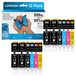 Canon Cartouches d'encre, compatible avec Canon PGI-550 et CLI-551