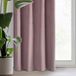 Eurofirany 355010 gordijn & overgordijn, Roze, Polyester, Zeilring, 1400 mm x 2500 mm