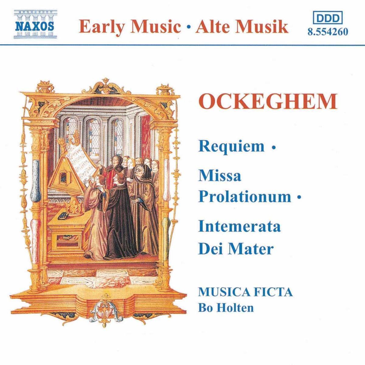 OUTHERE Ockeghem Johannes: Requiem - Missa Prolationum - Intemerata dei Mater