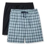 Amazon Essentials heren Katoenen Poplin Pyjama Shorts