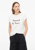s.Oliver - Dames T-shirt van katoen met print op voorzijde