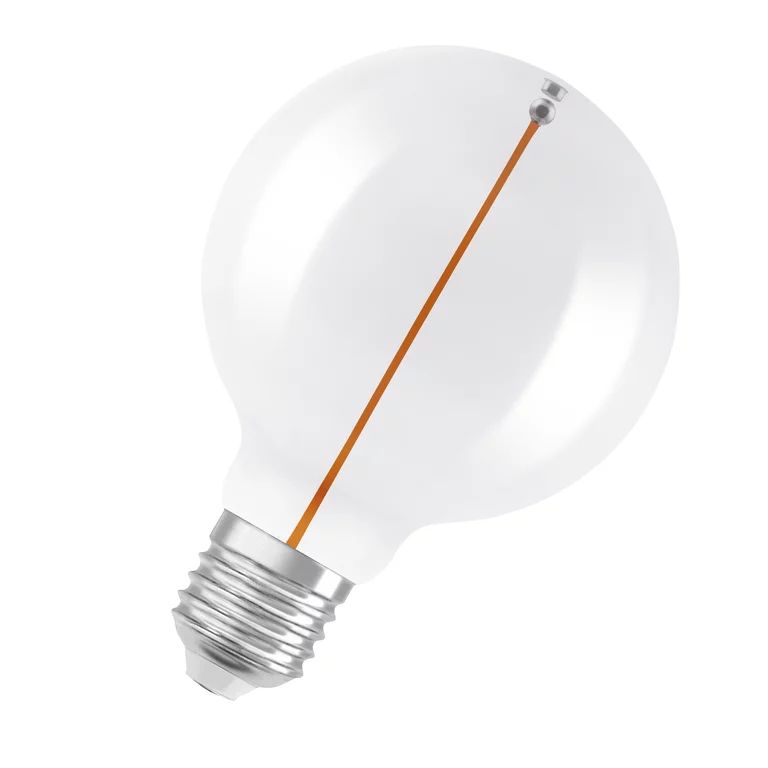 Osram E27 LED Globe Bulb - 2.2W, 2700K Warm White, Clear