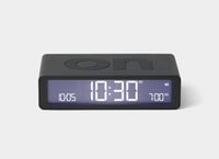 Lexon Design Lexon Flip Mini Wekker - Donker Grijs