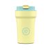 Cool Bottles - Thermosbeker - 350 ml - Luchtdicht - 10 uur koud, 5 uur warm - BPA Vrij - Geel en Blauw