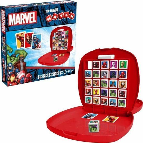 Top Winning Moves Bordspel Top Trumps Match Marvel Avengers The Crazy Cube Game
