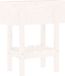 vidaXL Plantenbak 62x30x69 cm massief grenenhout wit