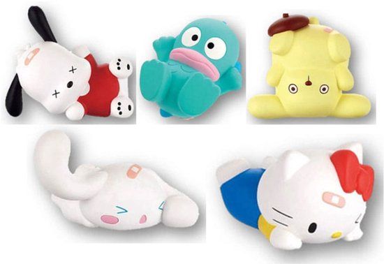 Hello Kitty Sanrio Twinchees Mini Figures Falling 5 cm Display (24)