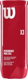 Wilson Padel X3 Padelballen 3 stuks
