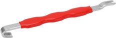Vixson - Outil de dépose de terminal automobile – Outil de démontage de connecteur – Extracteur de broches pour connecteurs électriques automobiles – Outil de dépose double face en acier inoxydable - 19 cm - SEPACON