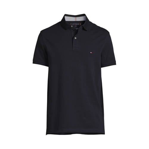 Tommy Hilfiger 1985 Polo - Dark Blue - Regular Fit - Organic Cotton