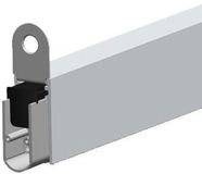 EllenMatic Soundproof automatische valdorpel alu. 728 mm