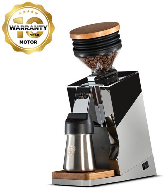 Eureka Oro Mignon Single Dose PRO Espresso elektrische koffiemolen - Chrome