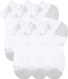 New Balance Active Low Cut Socks 6 Pack Unisex Sportsokken - WHITE