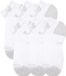 New Balance Active Low Cut Socks 6 Pack Unisex Sportsokken - WHITE