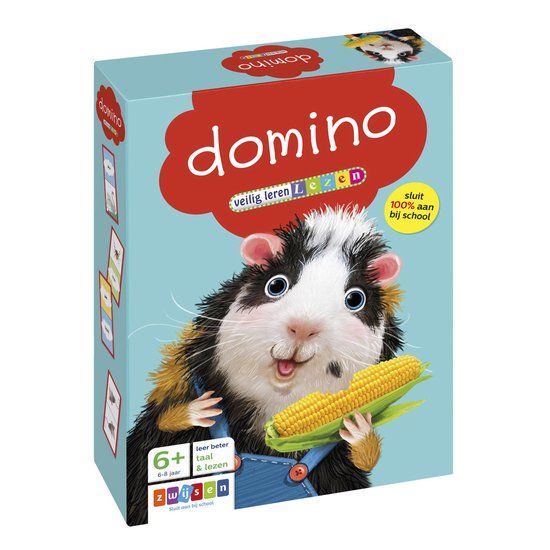 Veilig leren lezen edutainment - domino Veilig leren lezen