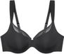 Triumph BMU Illusion Curve W01 Dames Beha - Zwart