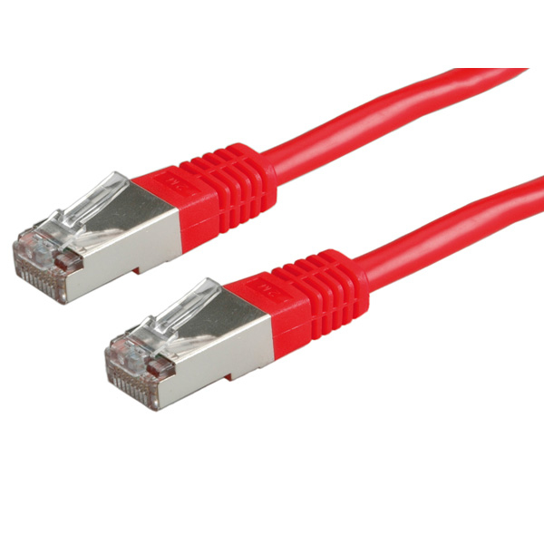 ROLINE FTP Patchkabel Cat. 5e, rood 5,0m