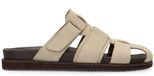 Manfield Heren Beige Suède Slippers Maat 43