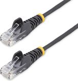StarTech 2.5 meter CAT6 Gigabit Netwerkkabel Slim zwart