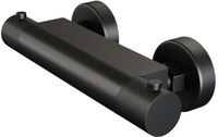 Brauer Black Carving Opbouw Douche Thermostaatkraan Mat Zwart