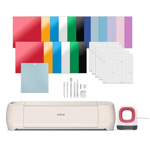Cricut Ontdek de 4 Essentials Plus-bundel (exclusieve Amazon 2025-editie)