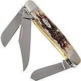 Case Knives Stockman Amber Jigged Bone 00128 6347 SS - Zakmes