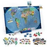 BUKI France 7346DE magnetische wereldkaart, Duitse versie