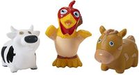 BANDAI La Granja De Zenon TO84100 badfiguren, meerkleurig, grappig bad met figuren, wateravonturen