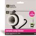 Aquarium Systems Support de lampe en céramique avec support E27 Noir/Blanc