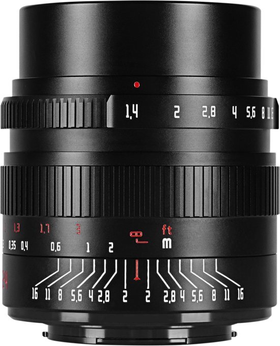 7artisans-Cameralens-24mm f1.4 Canon EOS-R APS-C, zwart