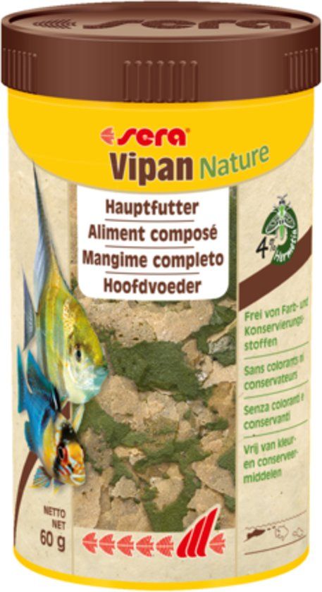 Sera Vipan Nature - 1000ml - Vissenvoer