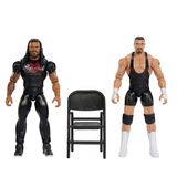 Mattel WWE Main Event Showdown Roman Reigns vs Bron Breakker 2-Pack Speelgoed figuurset