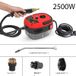 StarTech Stoomreiniger - Handapparaat. Stoomreiniger - 1600W. Hoge temperatuur ≥105 °C. Geschikt voor airconditioning, keuken, auto, huishouden. 220V EU. Rood