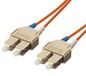 Equip 253320 InfiniBand- und Glasfaserkabel 10 m SC Orange
