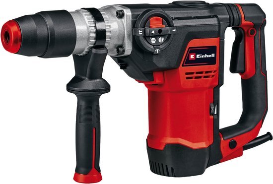 Einhell Boorhamer TE-RH 40 3F (1050 W, pneumatisch slagmechanisme, 10 J slagkracht, SDS-Max-opname, geleverd incl. platte beitel en puntbeitel)