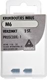 Deltafix Deurkruk Boutjes M6 Inbus Verzinkt Staal 8mm 2 Stuks