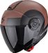 Scorpion Exo-City II Sheer Jethelm - Bruin/Zwart - XXL