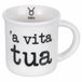 Villa d'Este Home Tivoli Koffiemok 90 ml porselein Stier S.P.Q.eRe sterrenbeeld