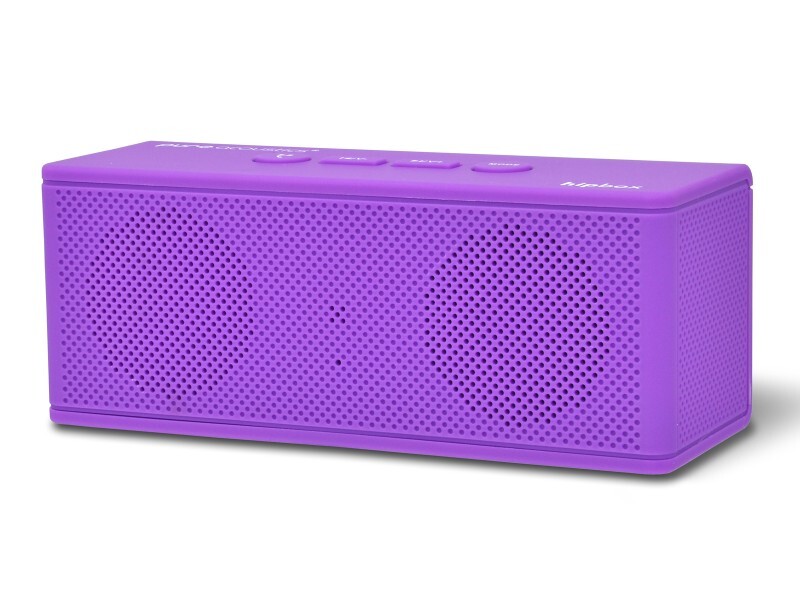 Pure Acoustics Portable bluetooth speaker met FM radio paars