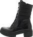 Waldläufer Bottes à lacets pour femme 31363738333138 Noir 37 EU
