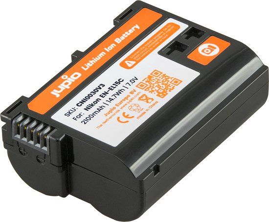 Jupio EN-EL15C 2100mAh Battery for Nikon Cameras