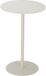 Home & Styling Bijzettafeltje Lugano - wit - D35x H53 cm - metaal