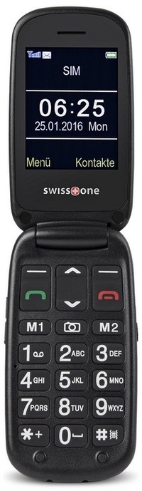 SWISSTONE BBM 625 zwart, zilver