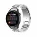 Qubix Stalen schakelband - Zilver - Geschikt voor Huawei Watch GT 5 (Pro) / GT 4 / GT 3 / GT 2 - 46mm
