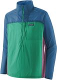 Patagonia M's Houdini Stash 1/2 Zip P/O - Pullover - Aqua Steen - S