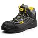 Black Hammer Heren Veiligheidslaarzen Werk Waterdichte Schoenen Leer Stalen Neus Werk Enkel Lichtgewicht Schoeisel S3 SRC 9944