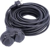 AS Schwabe 60664 Stopcontactsplitter Zwart