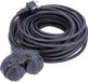 AS Schwabe 60664 Stopcontactsplitter Zwart